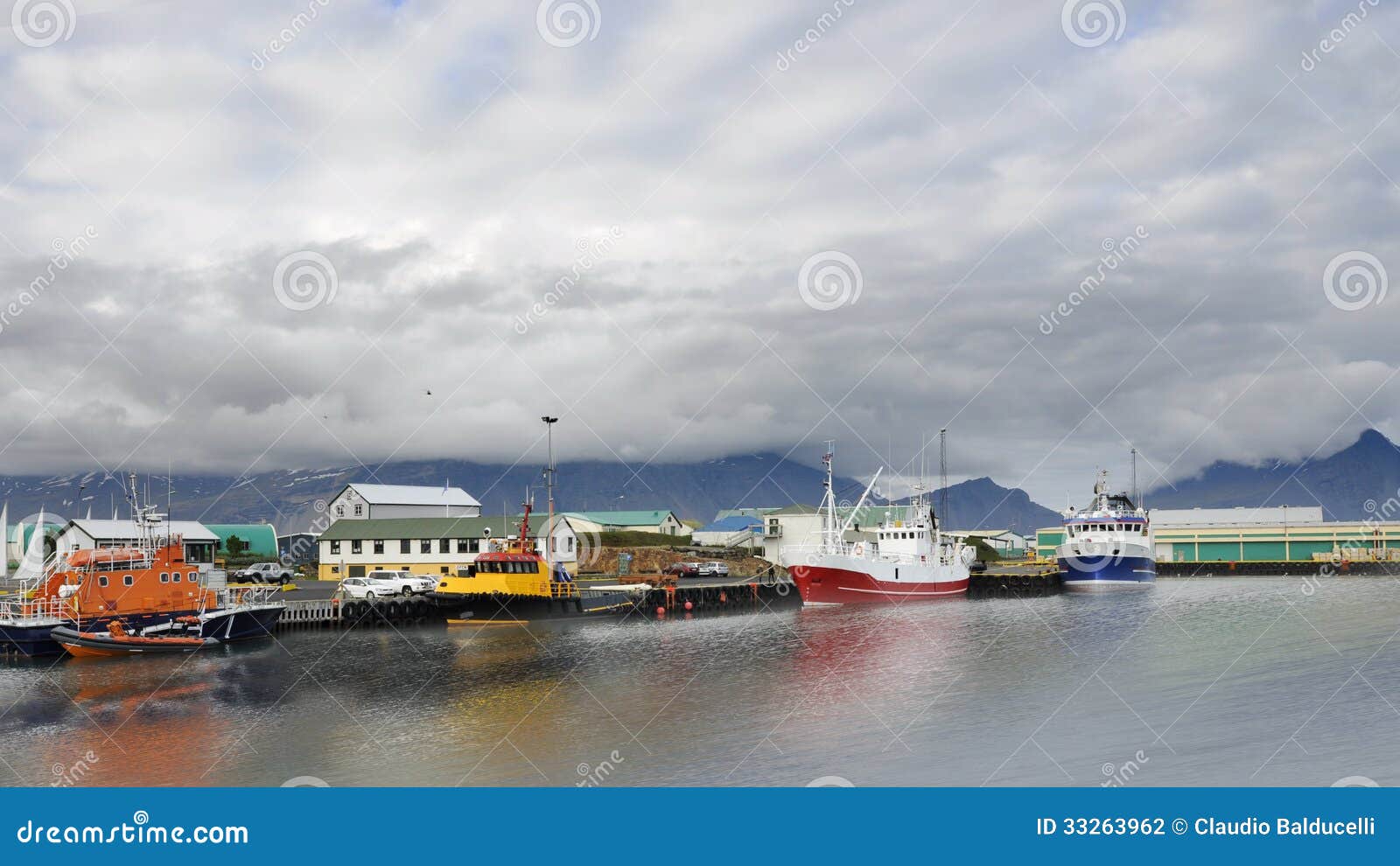 port of hofn in south iceland