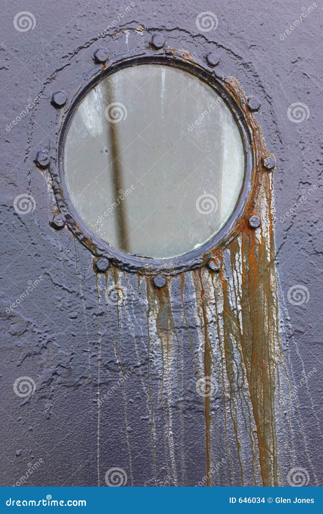 Port hole stock photo. Image of circle, weathered, window 646034