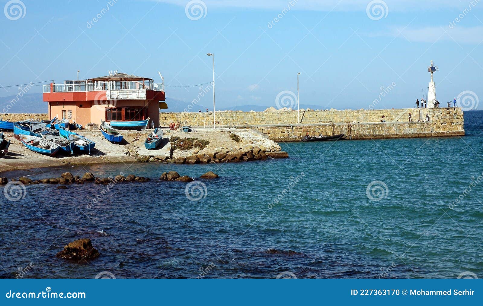 Port of Ksar Sghir in Northern Morocco Stock Photo - Image of melilla,  mediterranean: 227363170