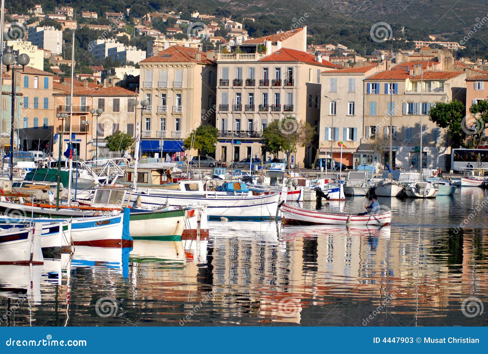 Port of La Ciotat stock image. Image of summer, mediterranean 4447903