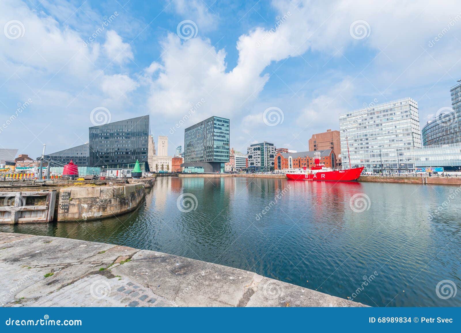 Port of Liverpool editorial stock image. Image of cloud 68989834