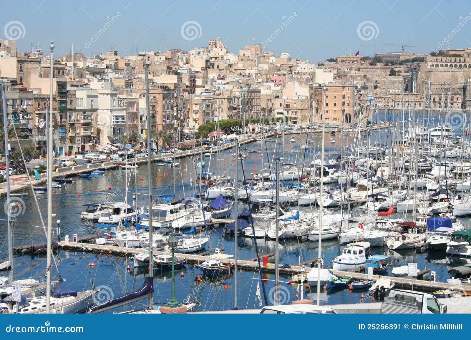 Port of Malta editorial photo. Image of architecture 25256891