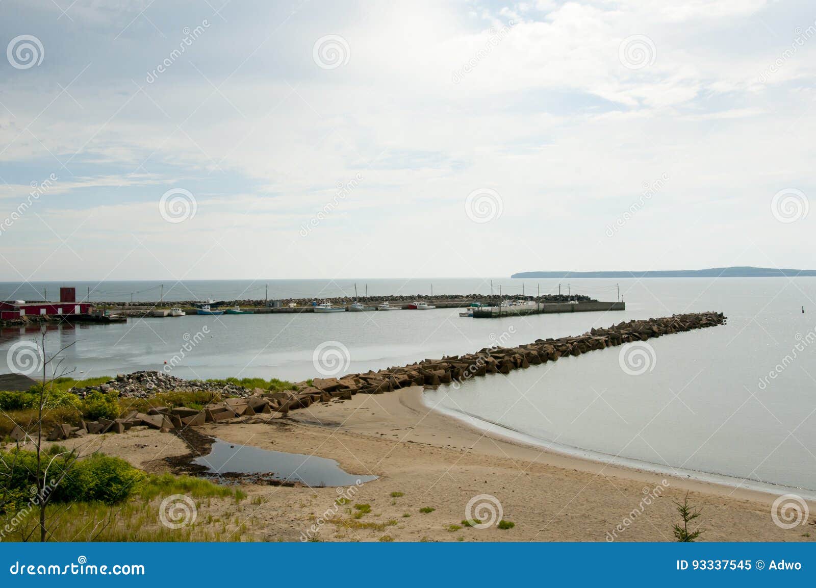 Port Morien Nova Scotia Canada Stock Image Image of nova