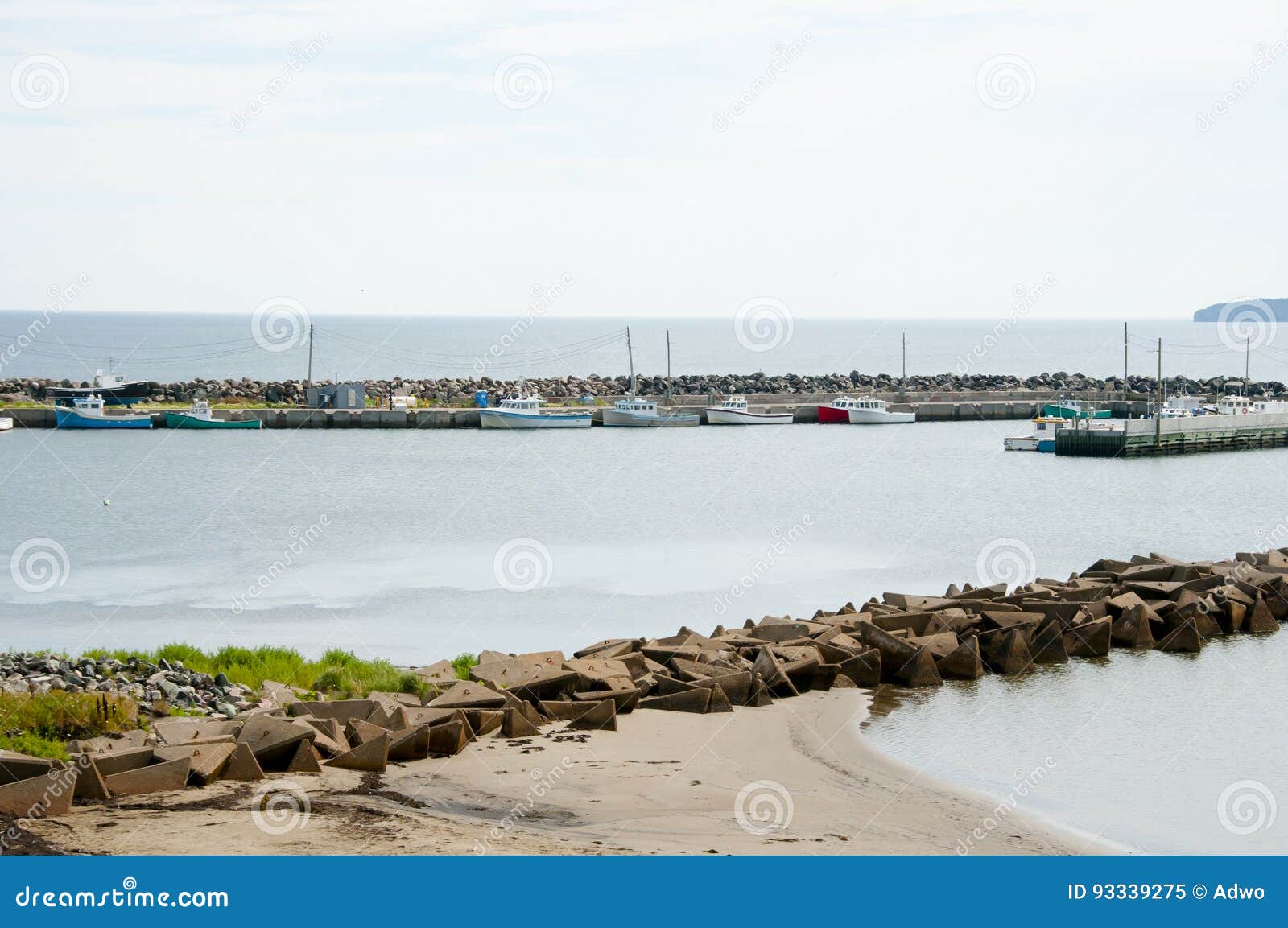 Port Morien Nova Scotia Canada Stock Image Image of national