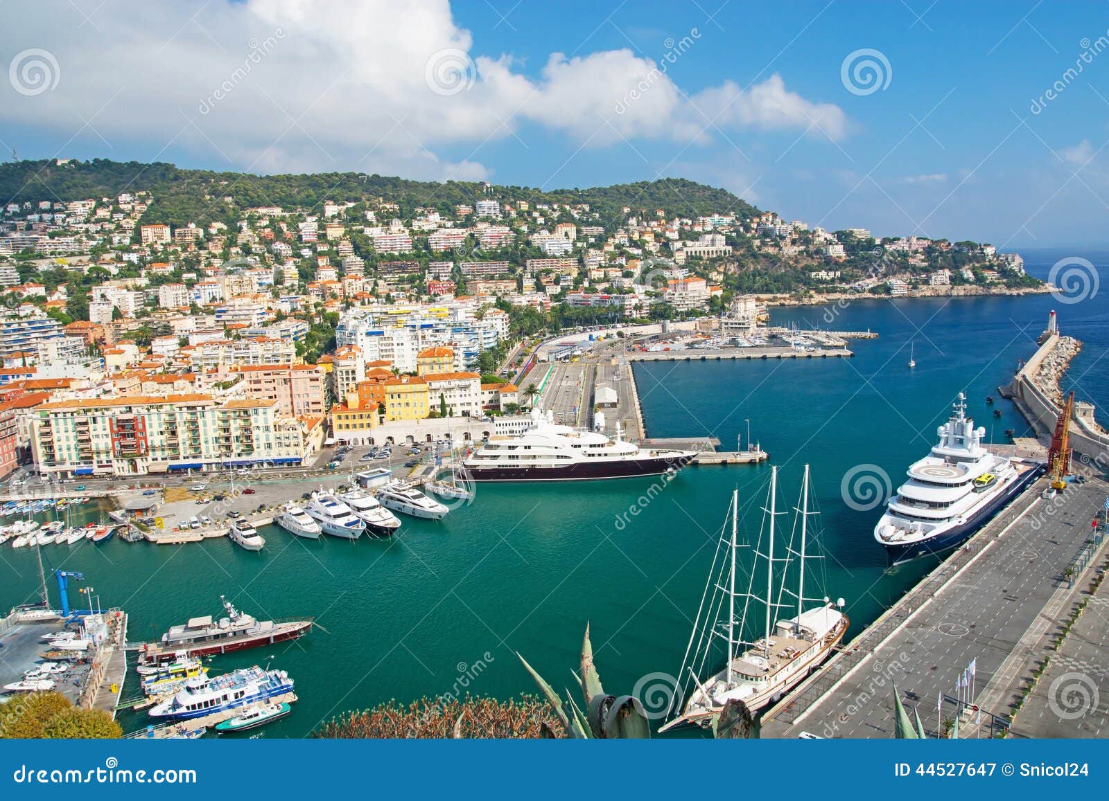 port of nice, cote d azur