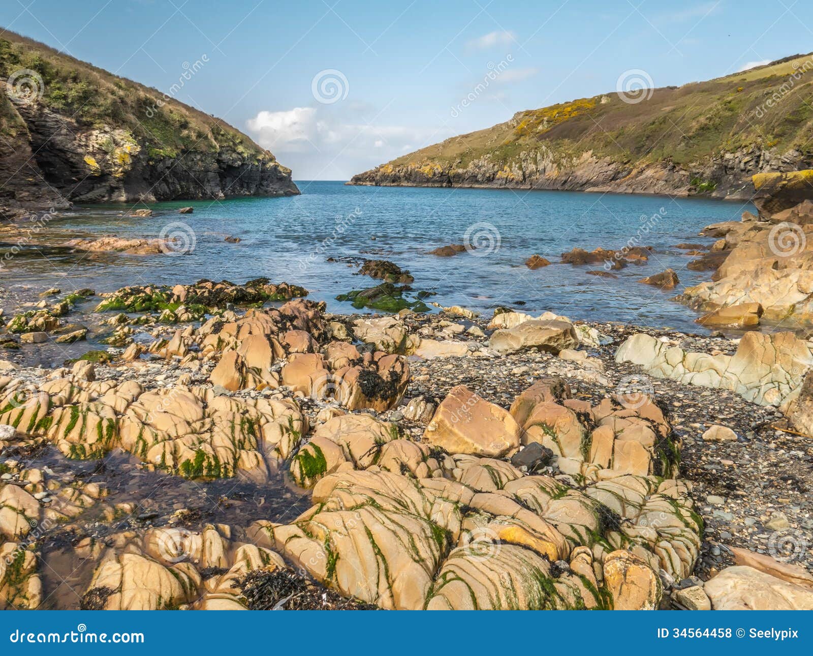 port quin, cornwall, england