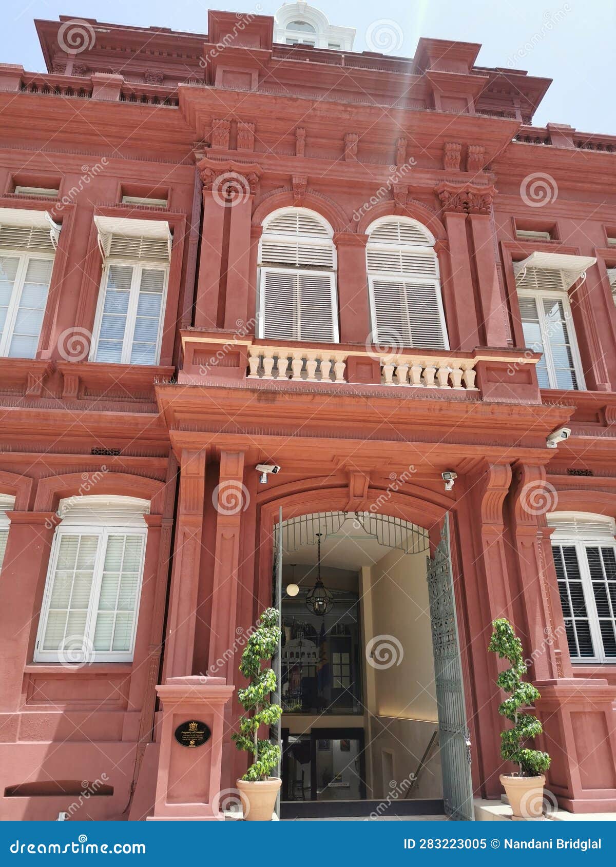 The Red House or Parliament of Trinidad and Tobago Editorial Image