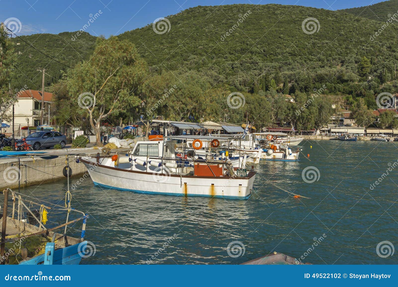 Port of Vasiliki, Lefkada, Ionian Islands Editorial Photography - Image ...