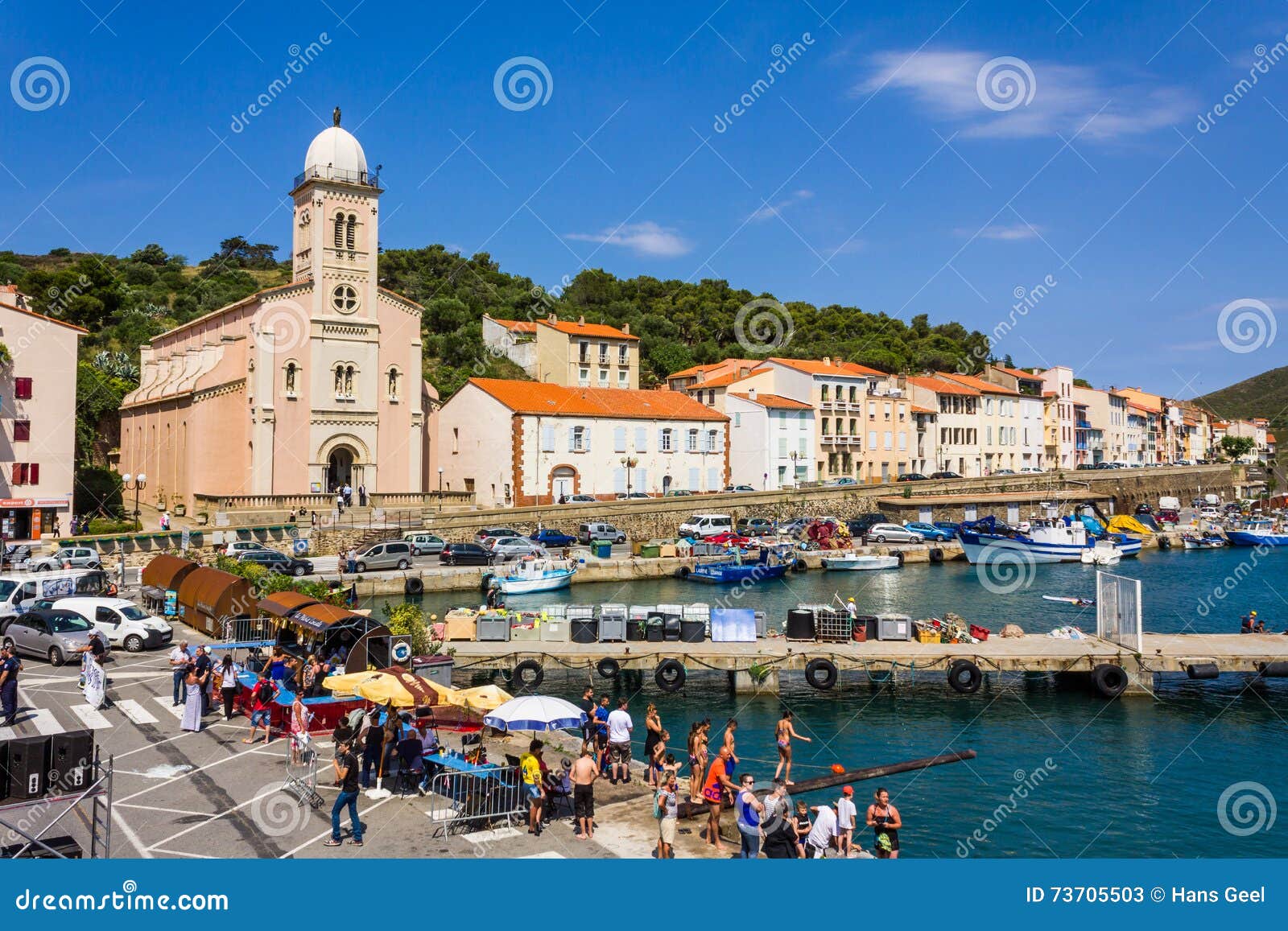 Port-Vendres foto de stock editorial. Imagem de litoral - 73705503