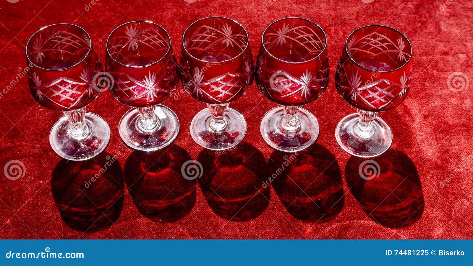 Vine glasses stock image. Image of reflection, reflective 74481225