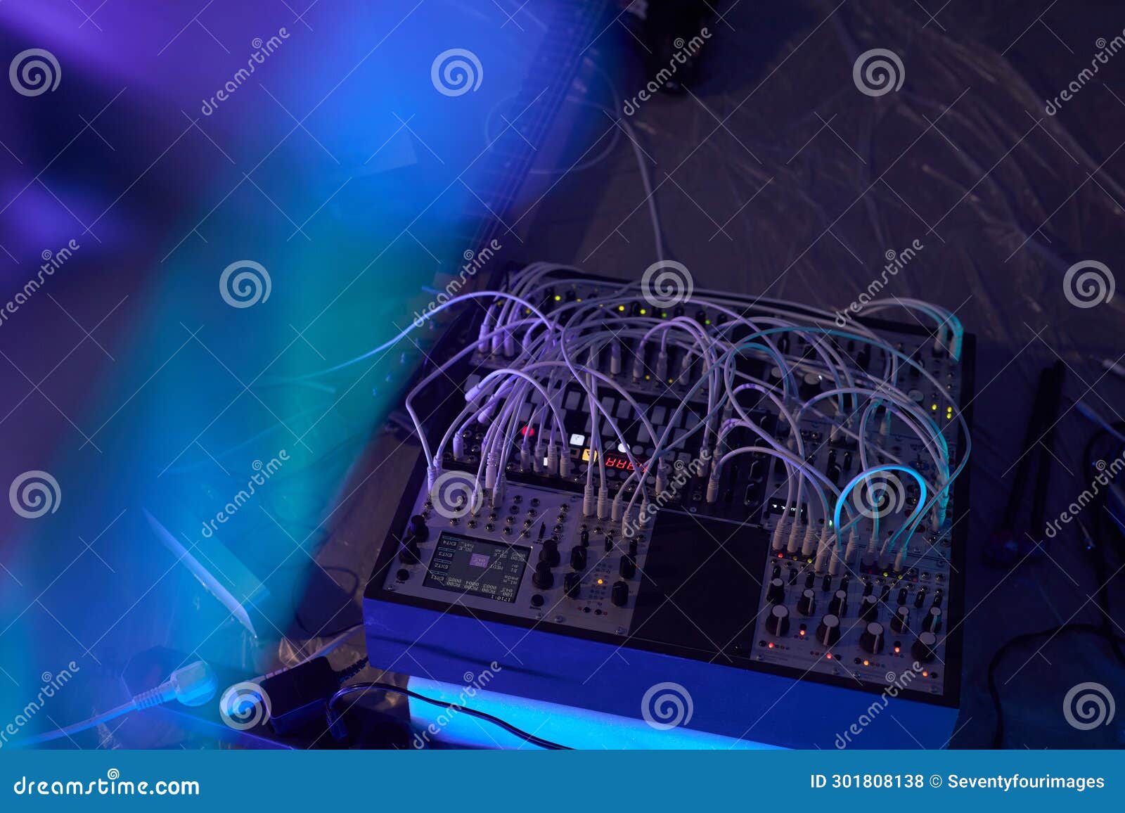 Portable Musical Equipment on Studio Floor Stock Photo Image of controller, equipment 301808138