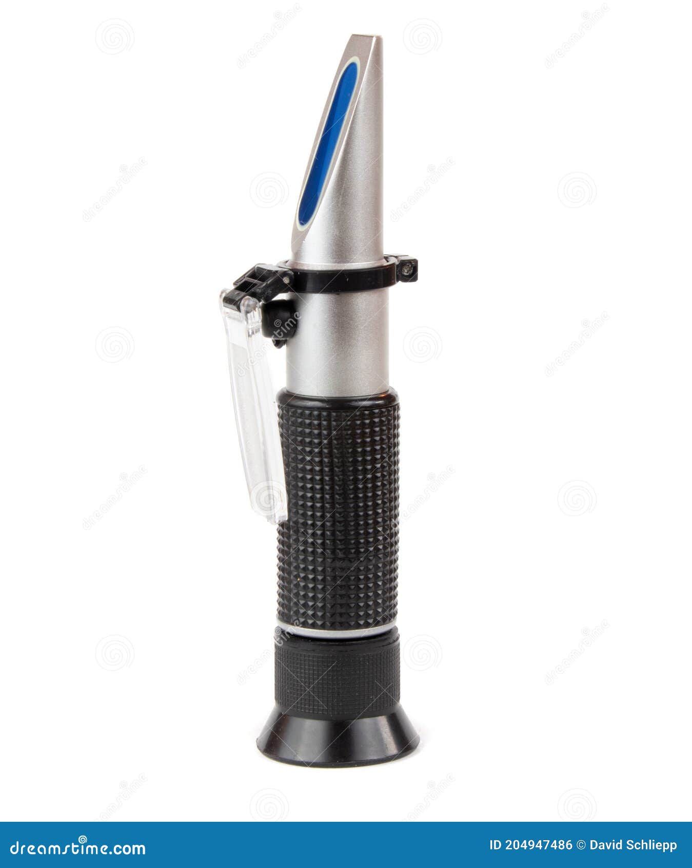 Portable Refractometer Side View Stock Photo Image of instrument