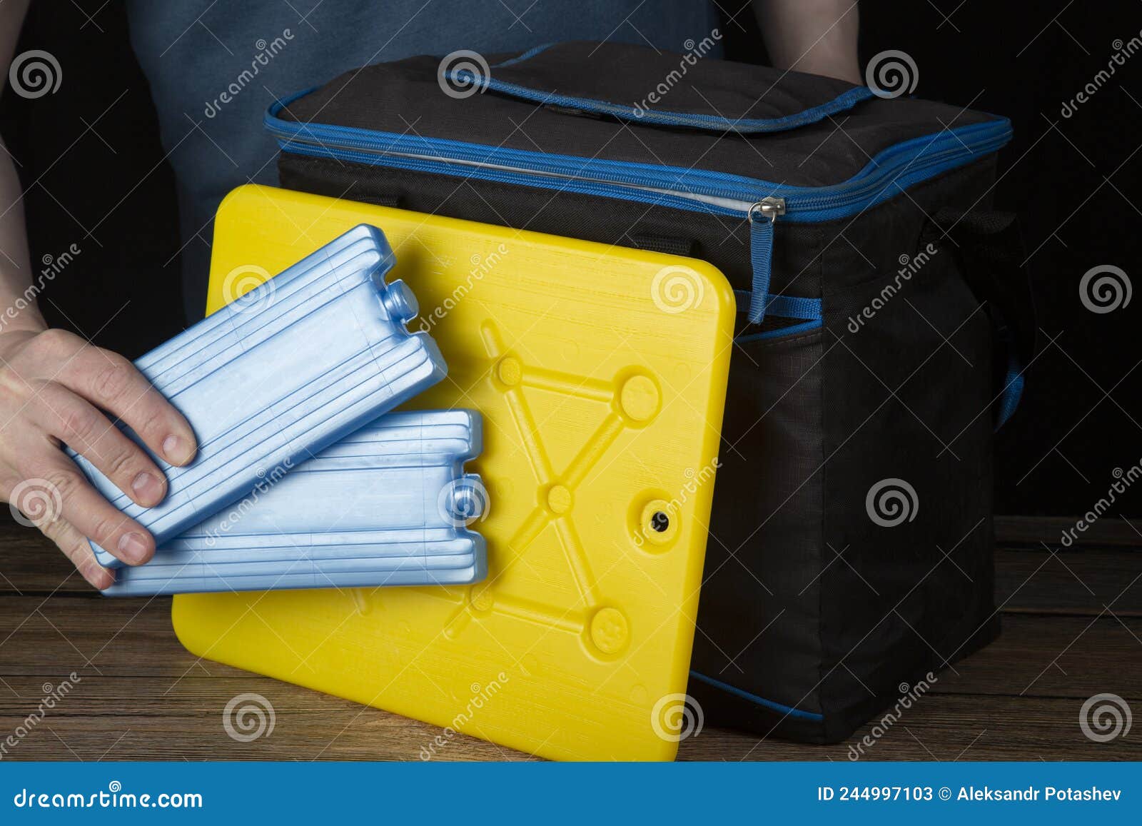Portable Refrigerator Portable. Cold Storage Batteries for the