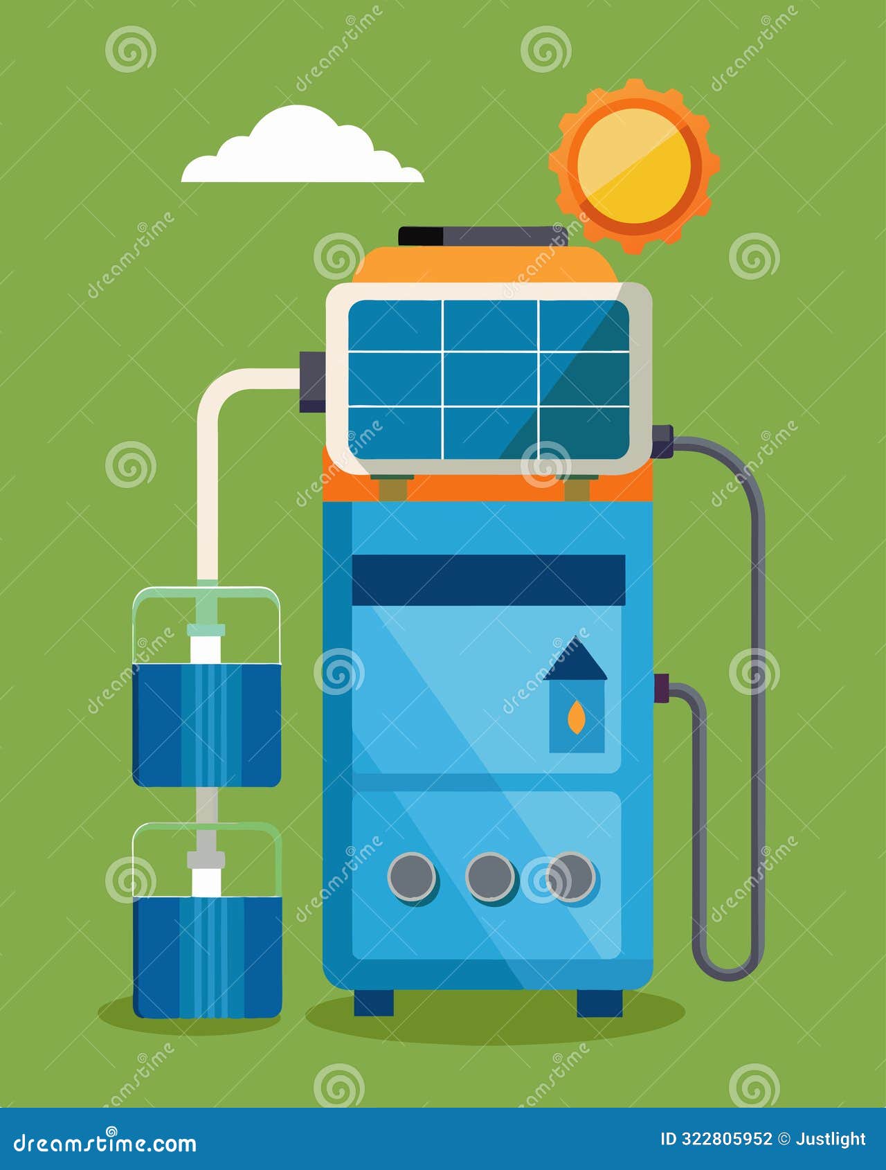 A Portable Solarpowered Purifier Designed for Use in Developing Countries Providing a