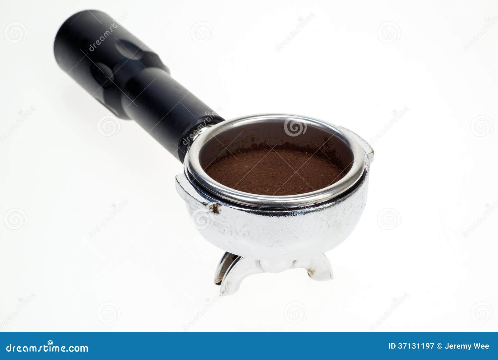 portafilter from an espresso machine