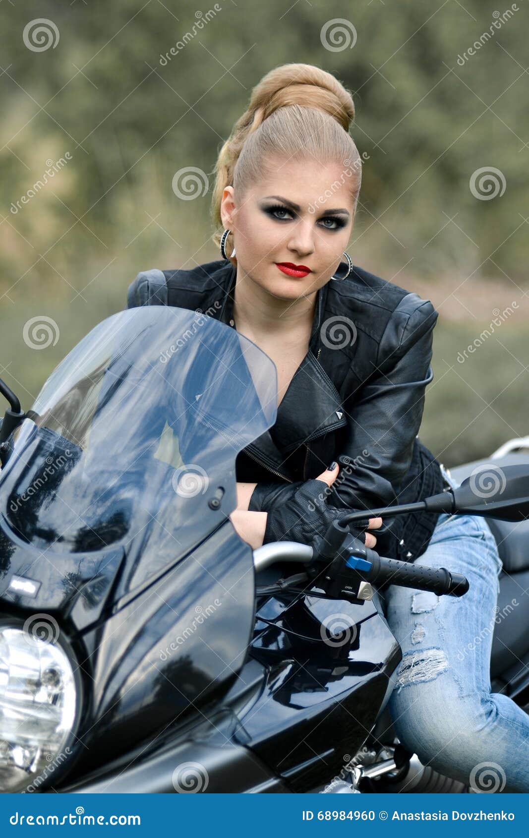 Blonde Biker - Porn Celeb Videos-9271