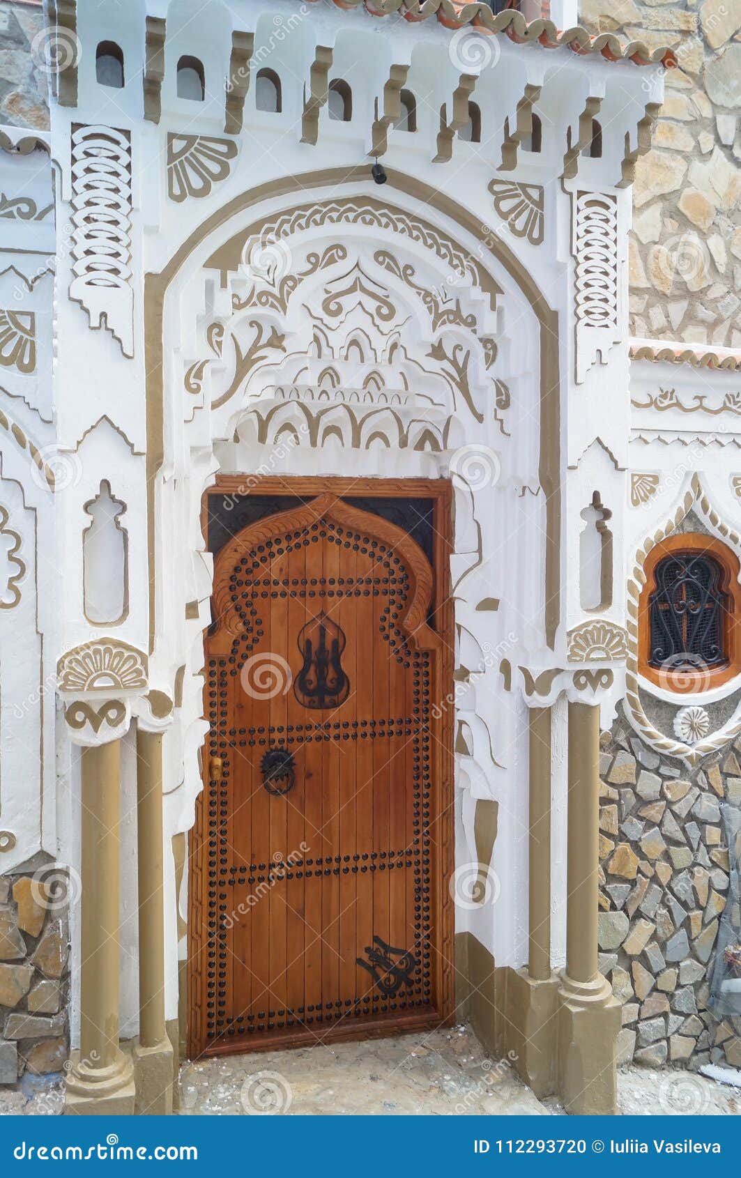 Porte En Bois De Blanc De Chambre Du Maroc Porte Photo