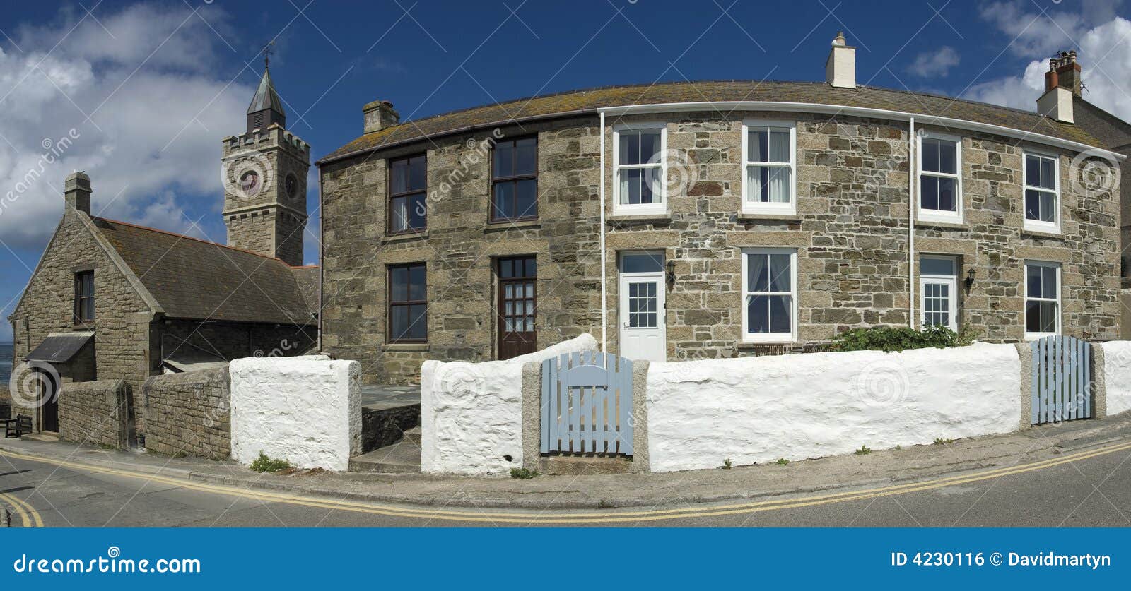 Porthleven stock photo. Image of real, houses, cornish 4230116