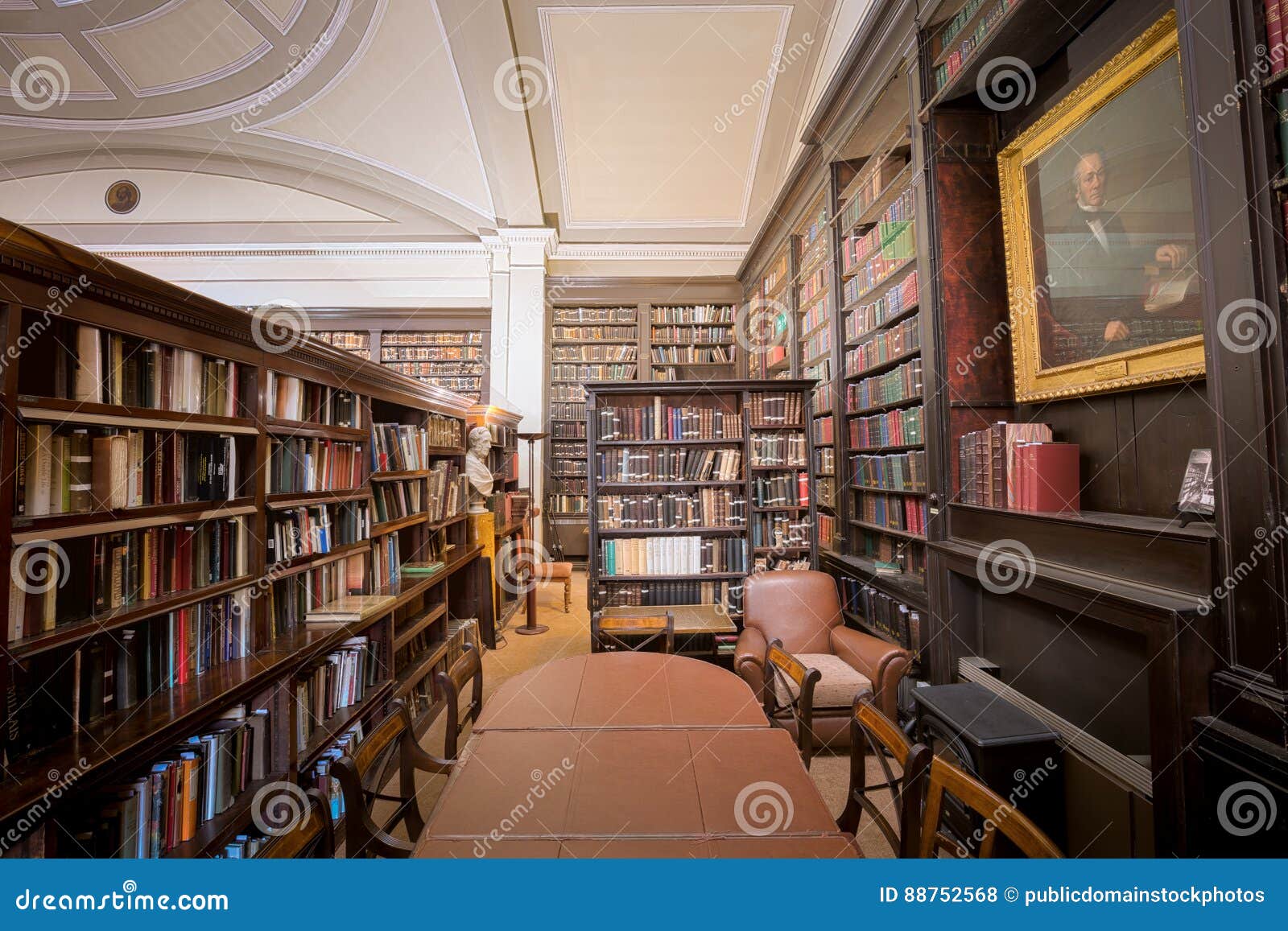 The Portico Library Reading Area Picture. Image: 88752568