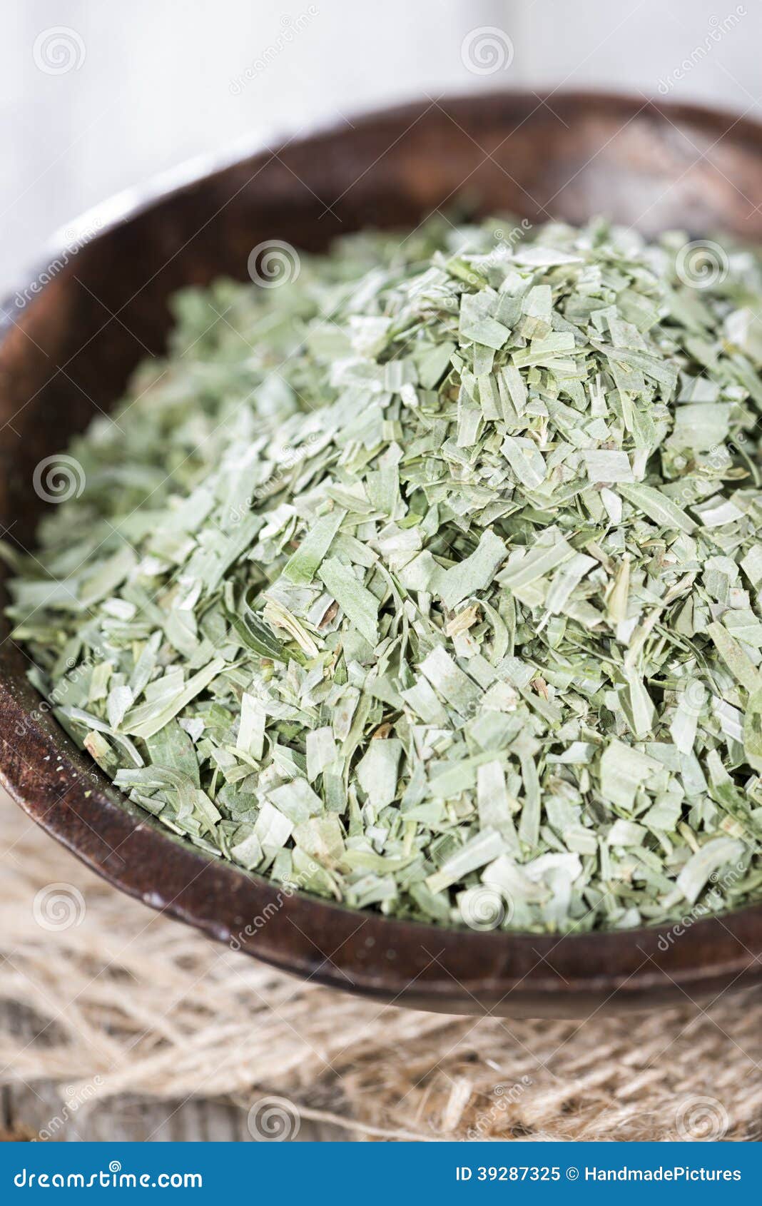 Portion of dried Tarragon stock image. Image of dried 39287325