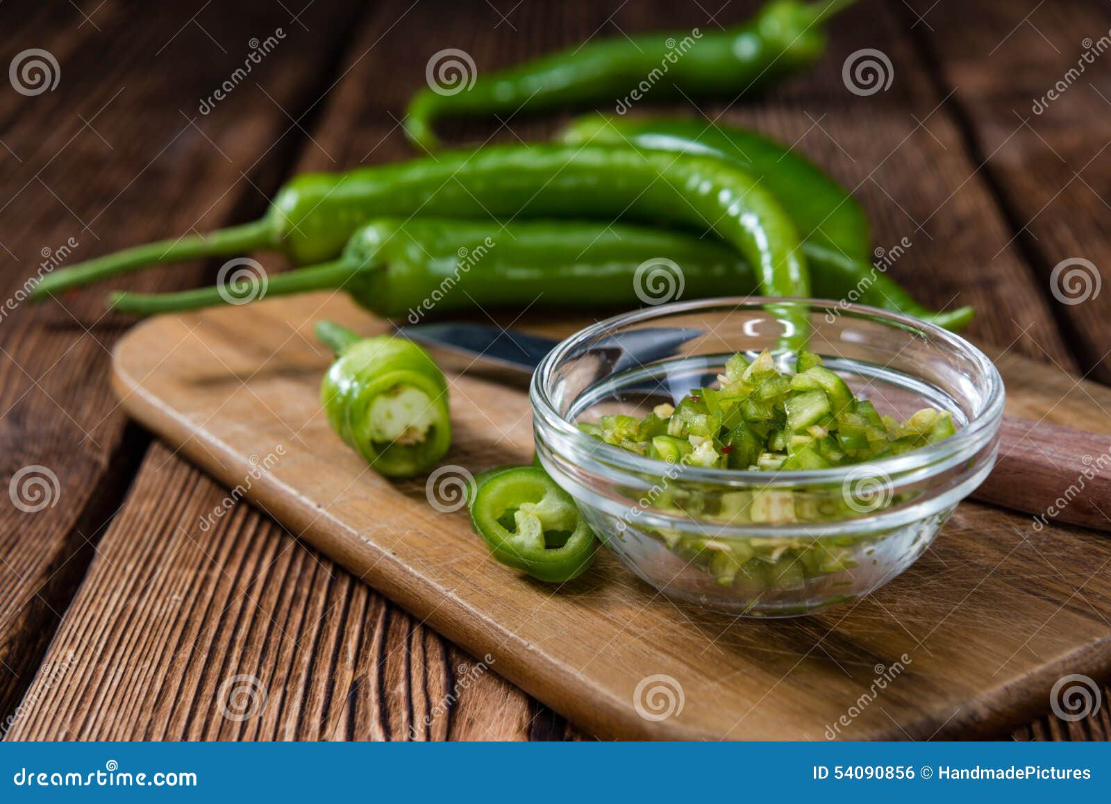 Portion of green Chilis stock photo. Image of mexican 54090856