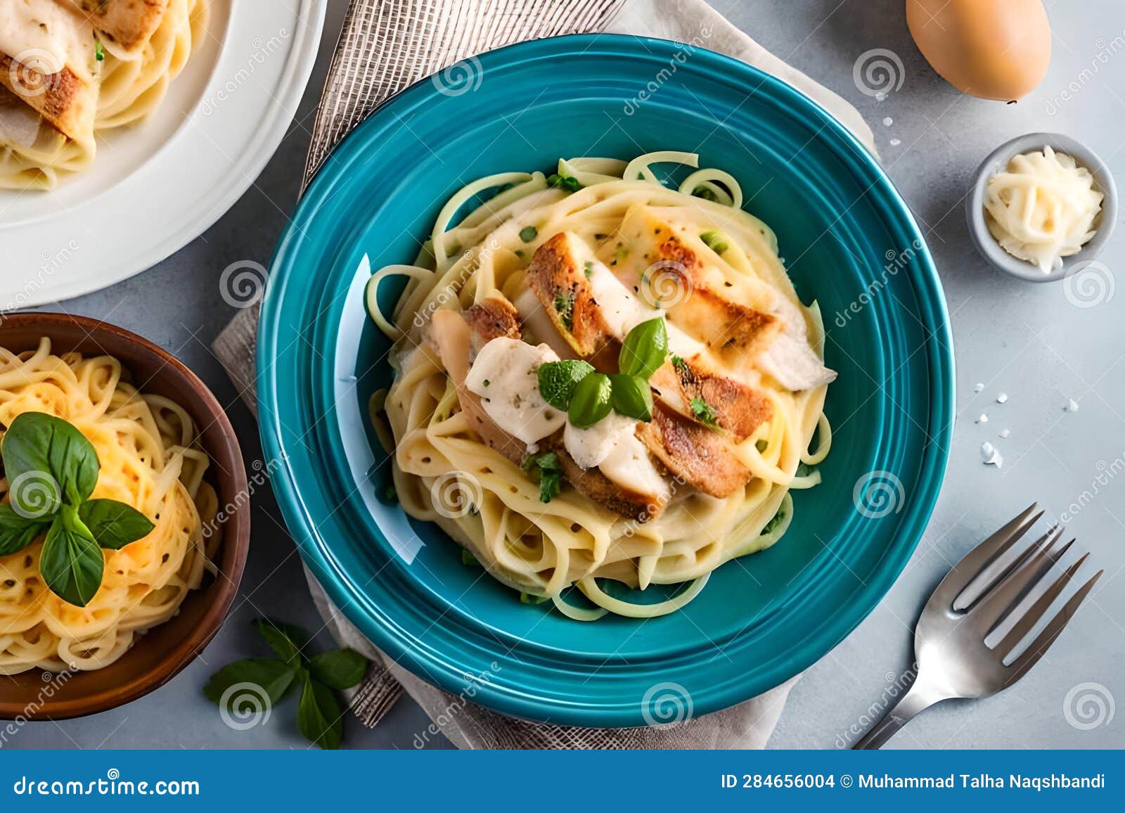 A Portion of Spaghetti Pasta - AI Generated Stock Illustration ...