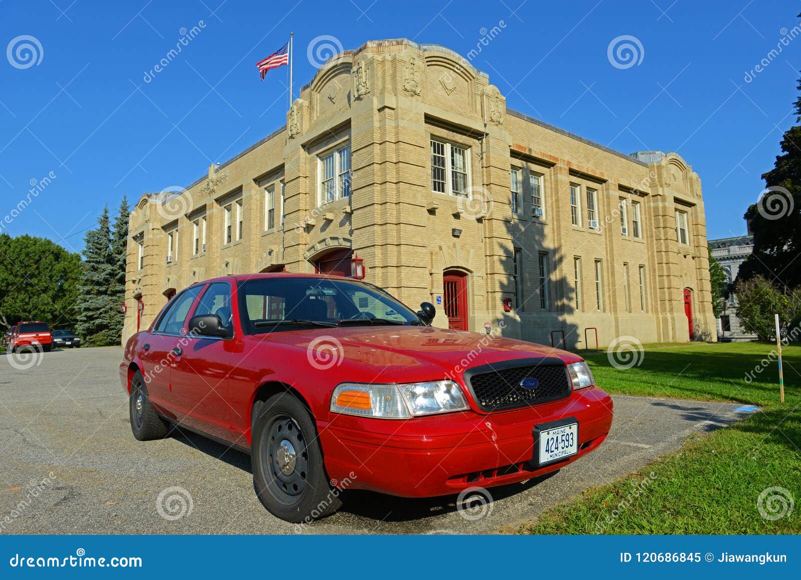 Portland Fire Department in Portland, ME, USA Editorial Image - Image ...