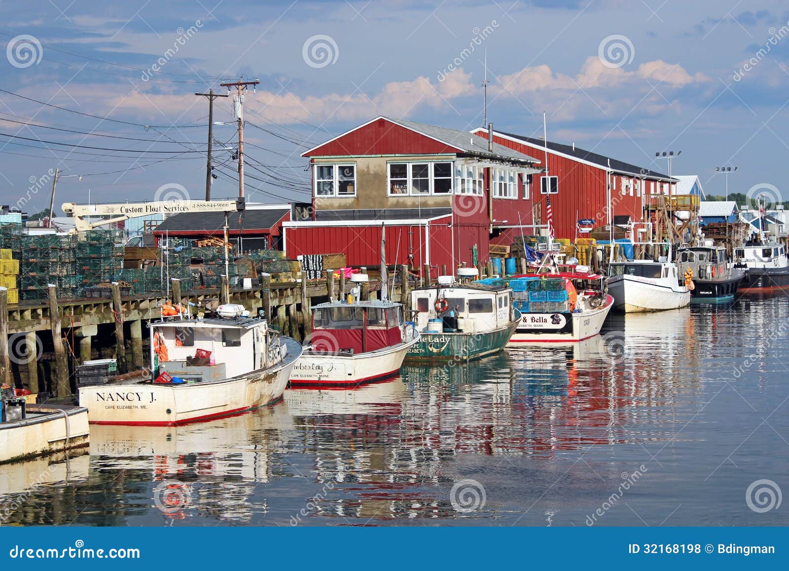 Portland, Maine editorial stock photo. Image of american ...