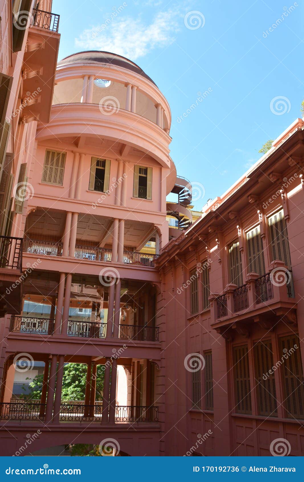 the casa de cultura mario quintana ccmq - mario quintana house of culture, originally hotel majestic. porto alegre