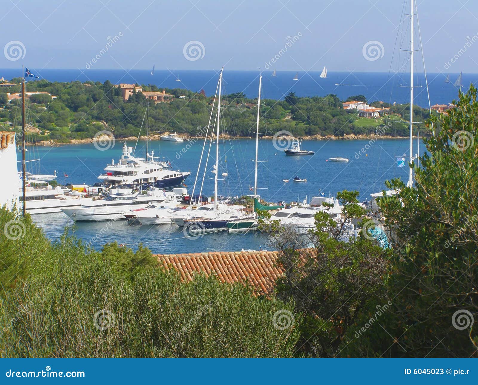 porto cervo in sardinia - italy