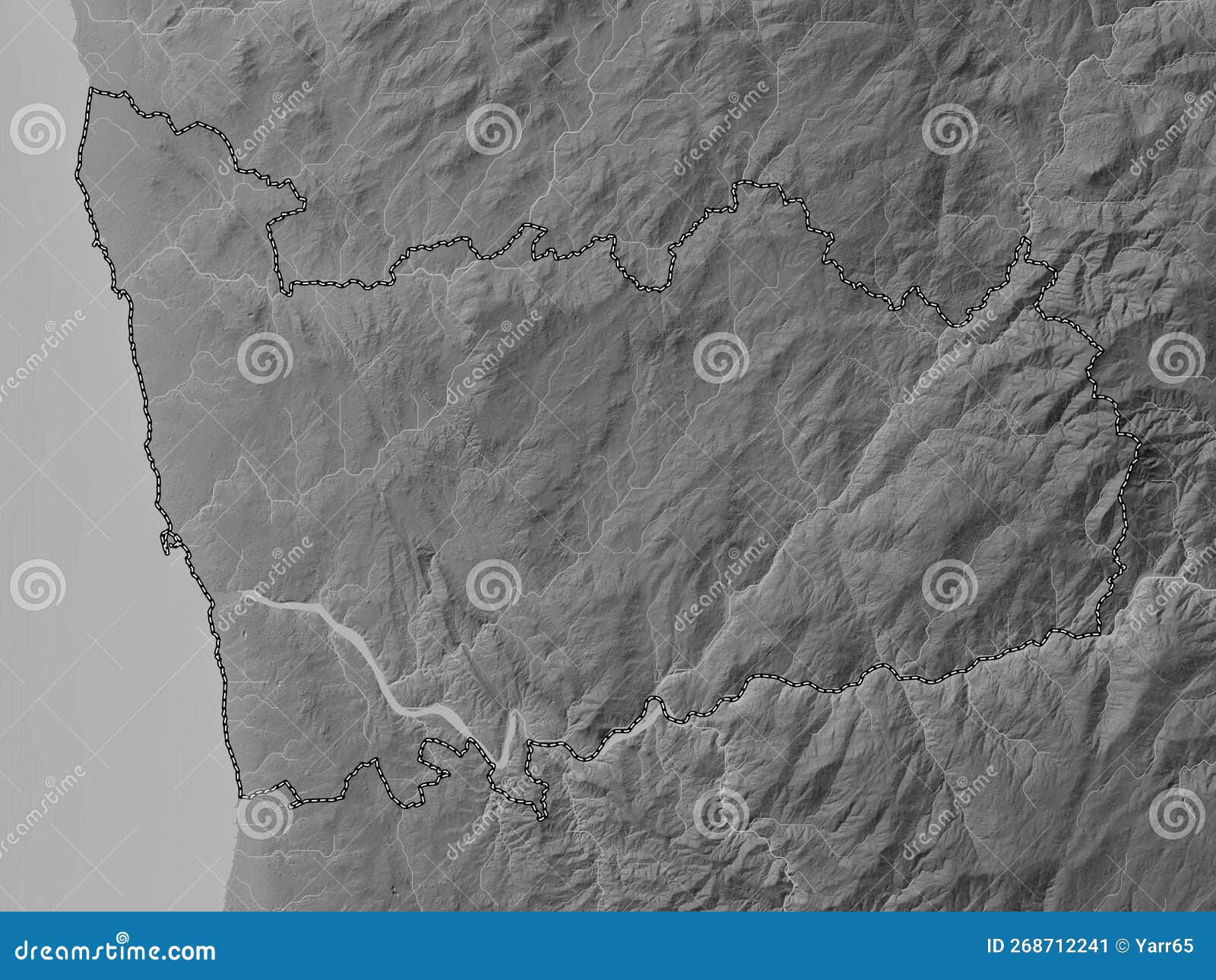 Distritos de Portugal Fazer Legenda Mapa