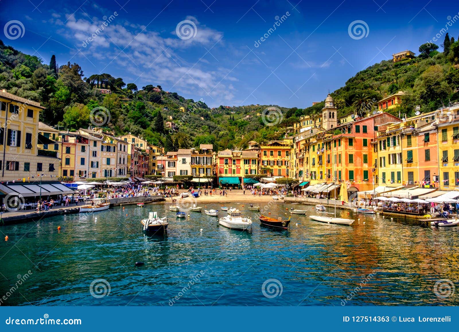 portofino italian riviera italy