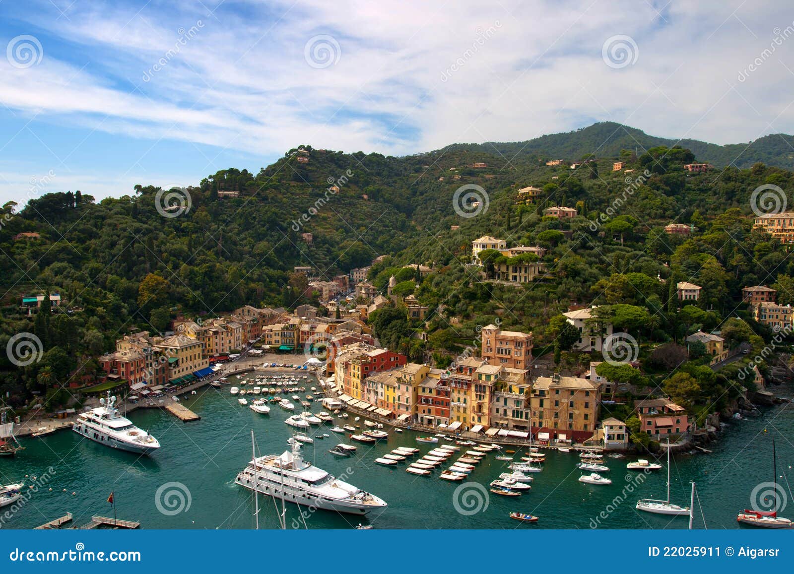 portofino, italian riviera, liguria, italy stock image