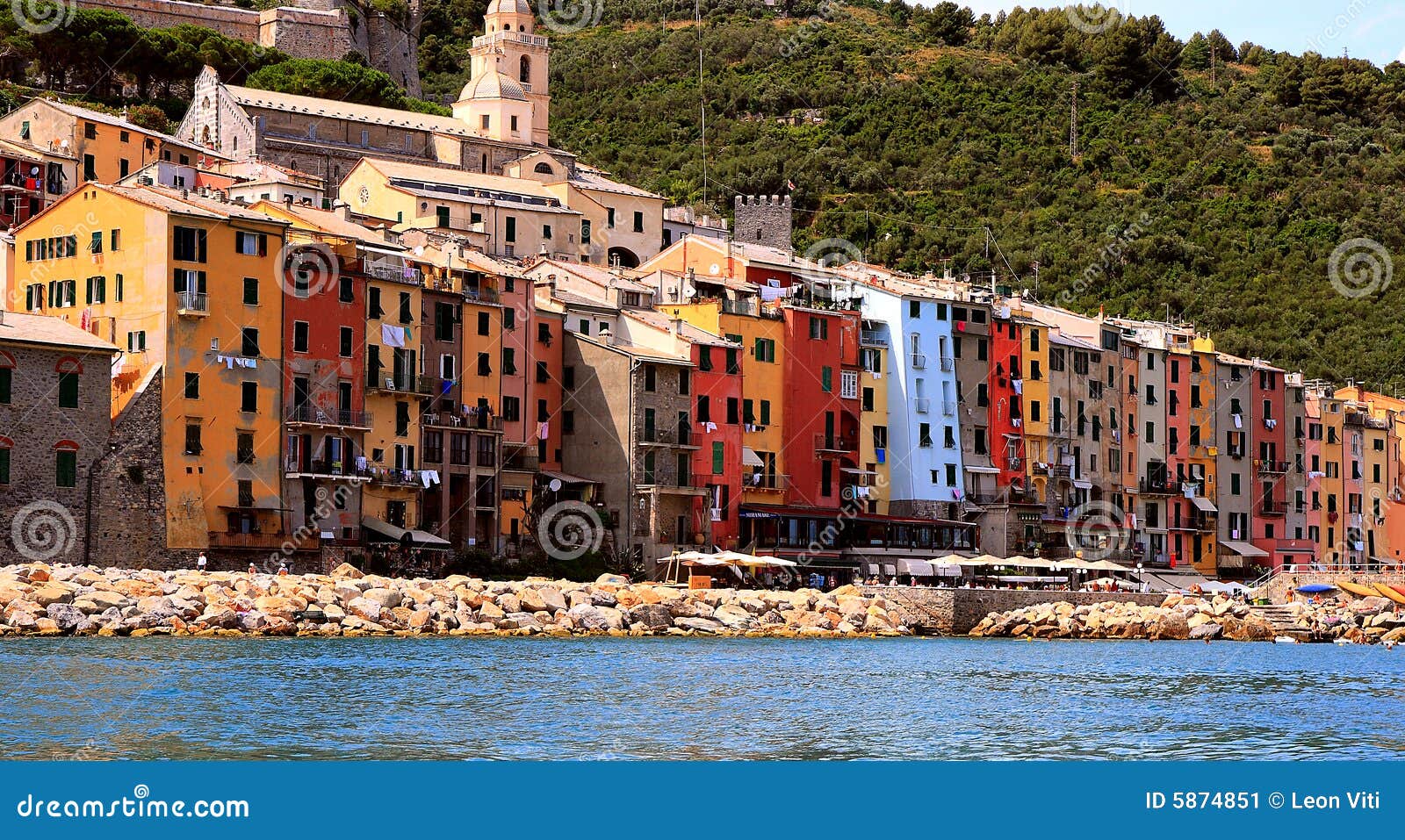 Portovenere stock image. Image of property, seafront, coastline 5874851