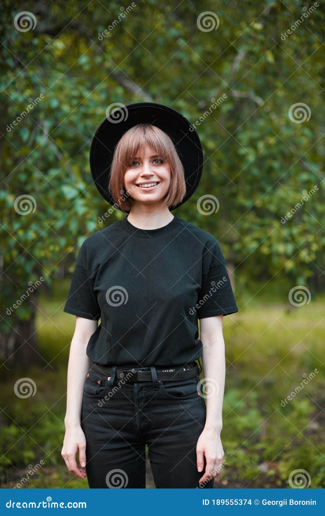 Excited Young Millennial Modern Hipster Style Girl Walking Smiling And  Looking Away Stock Photo - Download Image Now - iStock