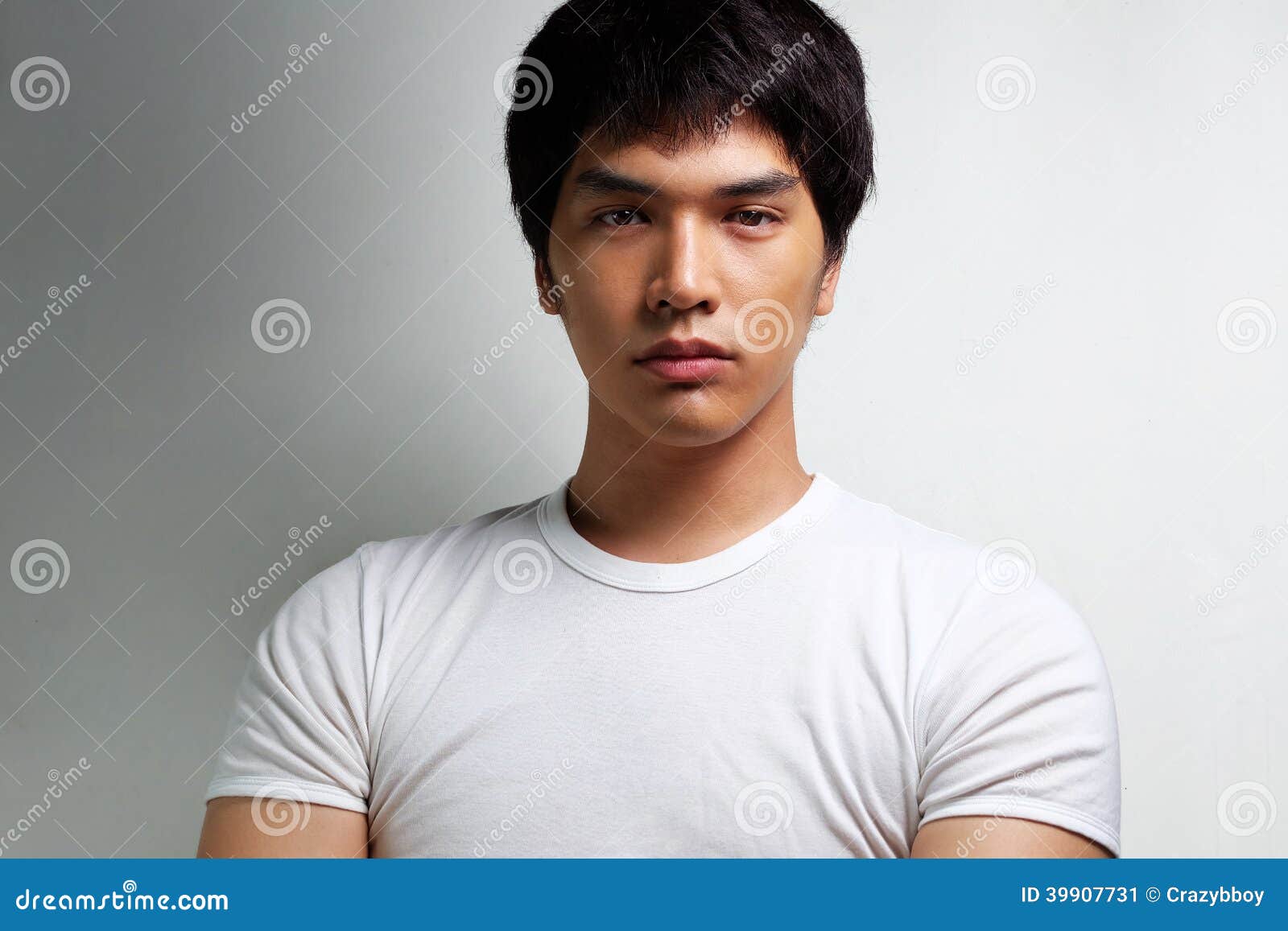 Portrait of Asian Male Model Stock Image - Image of person, organ: 39907731