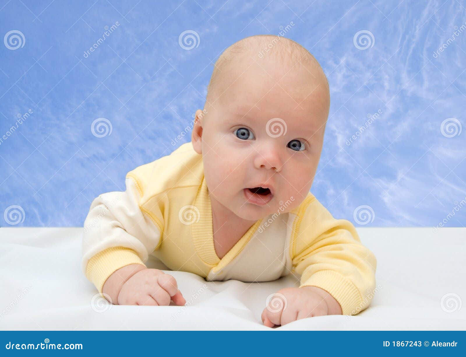 Portrait of baby stock image. Image of cute, beginnings 1867243