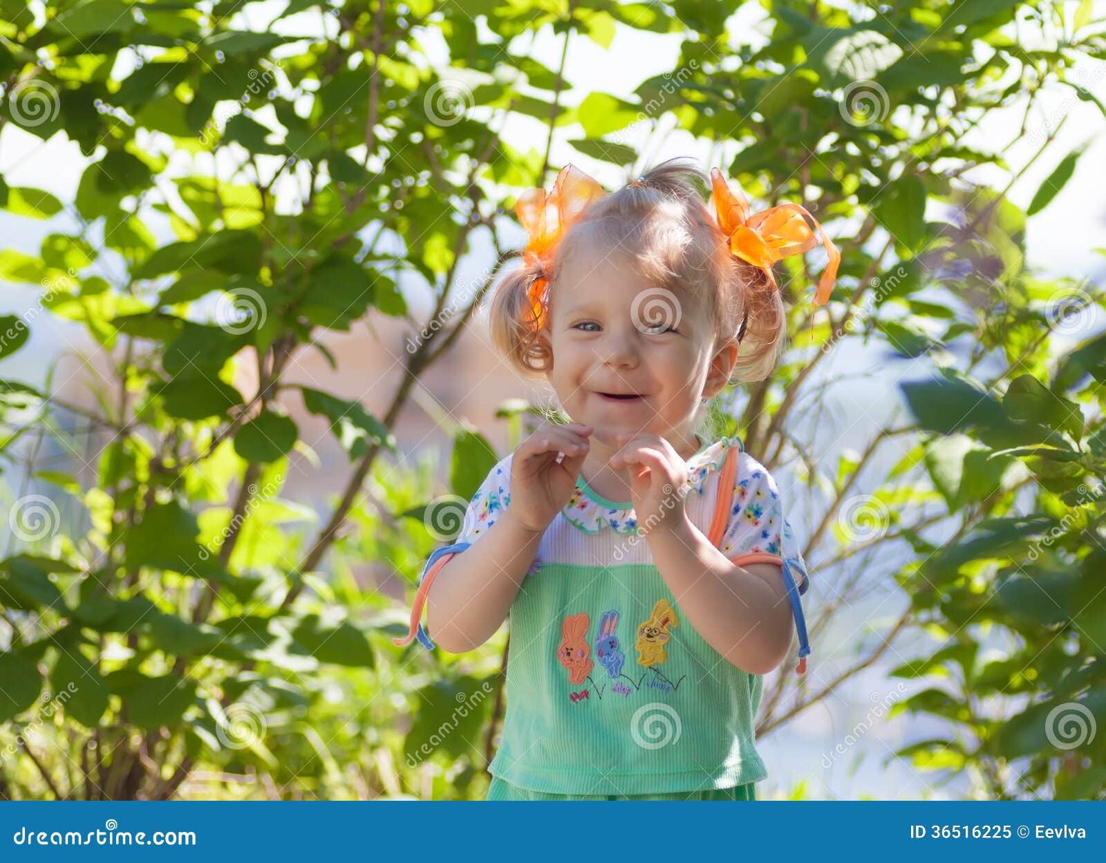 Portrait of baby girl. stock image. Image of cute, health - 36516225