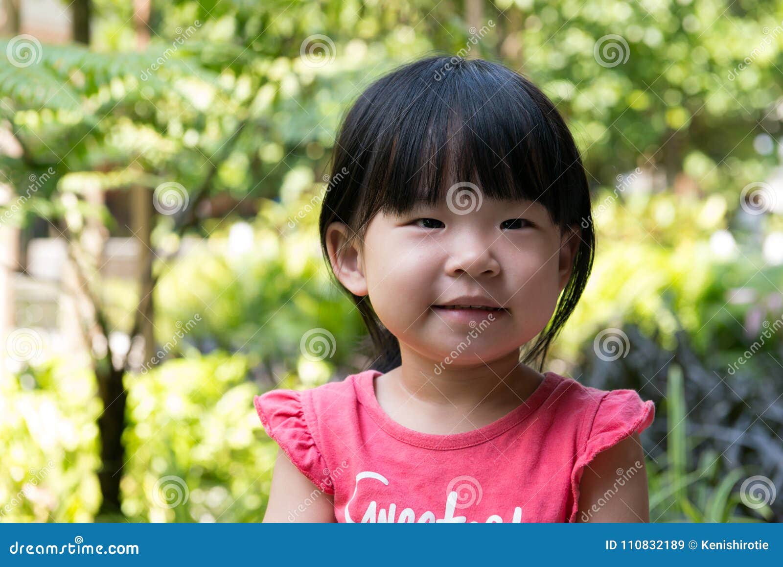 Portrait of Beautiful Asian Child Stock Image - Image of baby, female ...