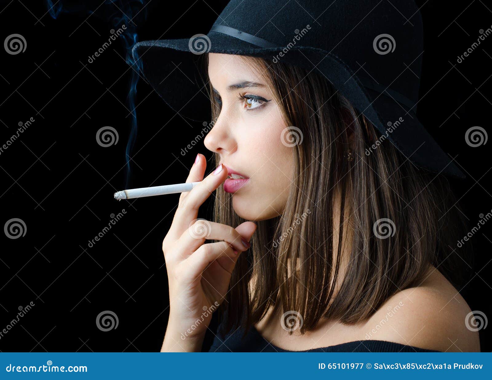 Chubby Girl Smoking