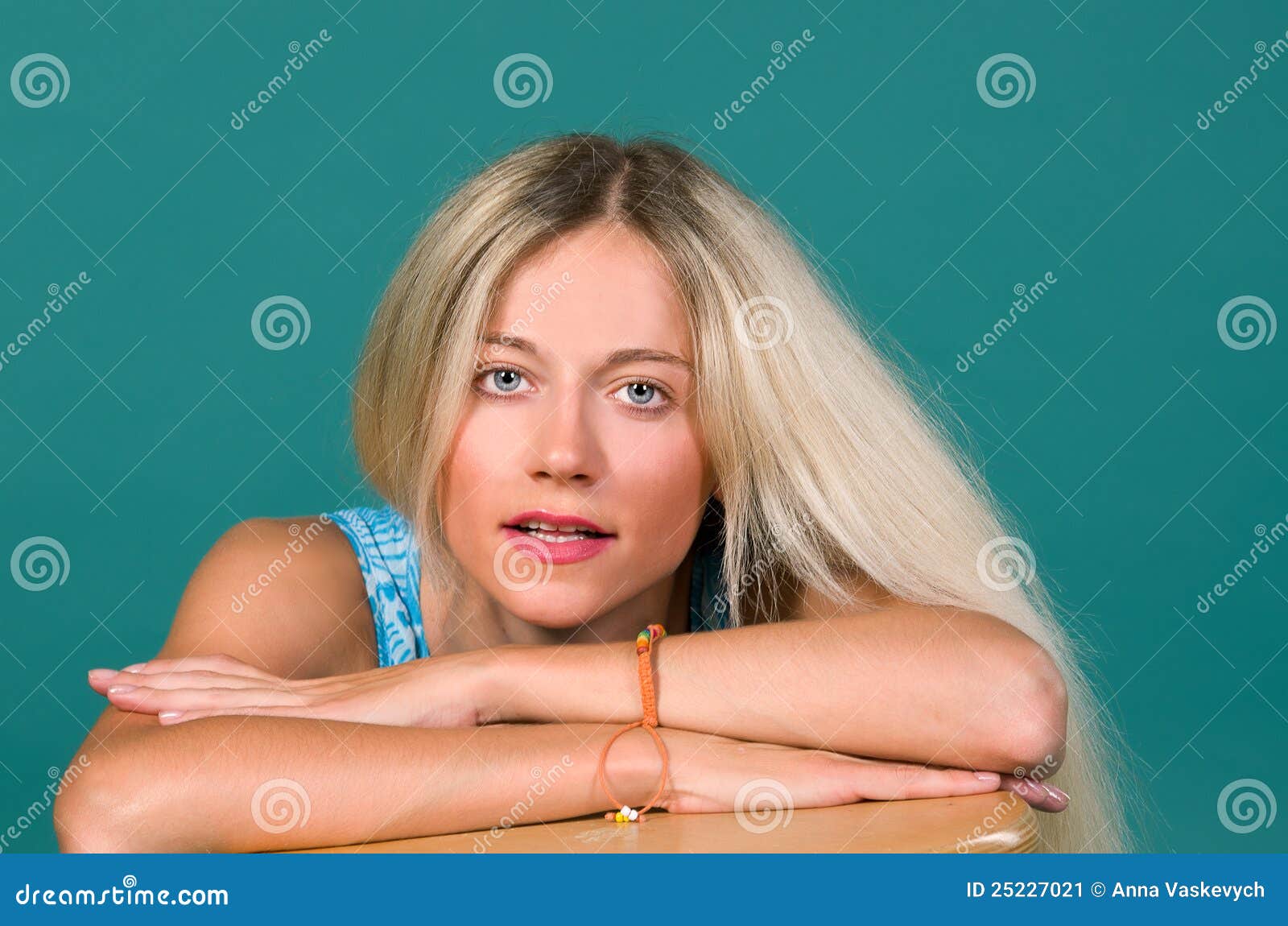 Portrait Of A Beautiful Girl Blonde Sex Stock Image Image Of Blonde