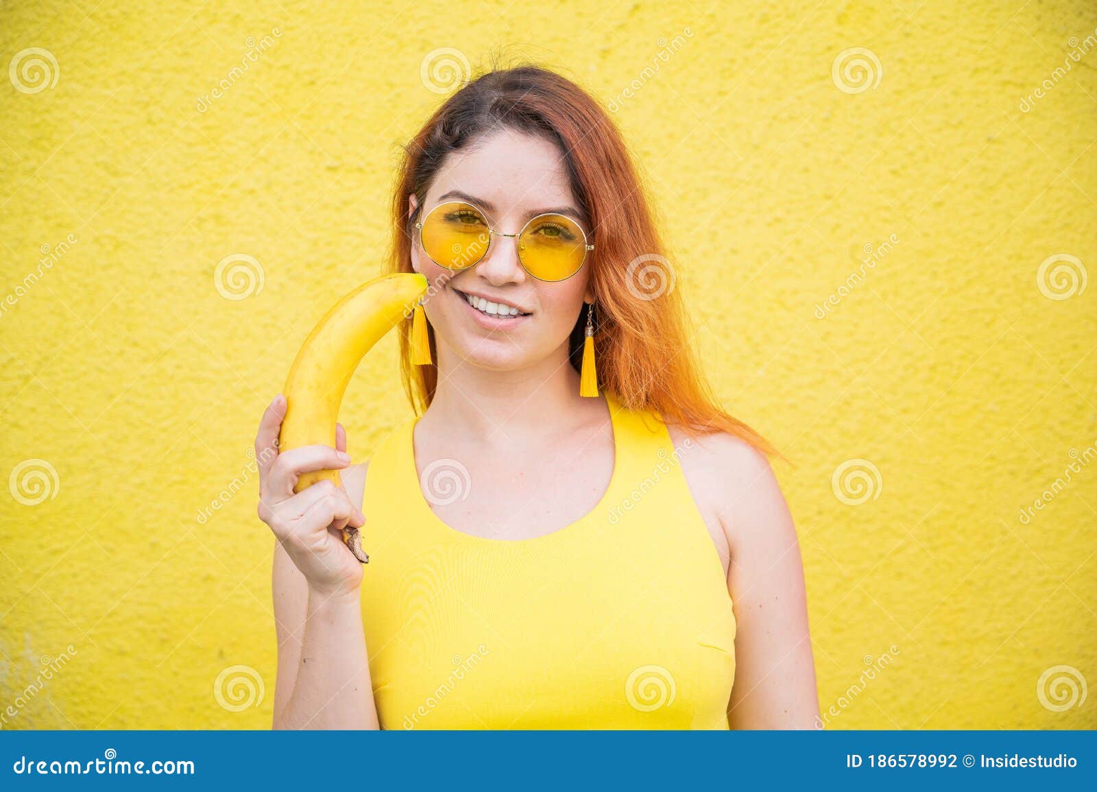 233 Sexy Woman Yellow Banana Stock Photos - Free & Royalty-Free