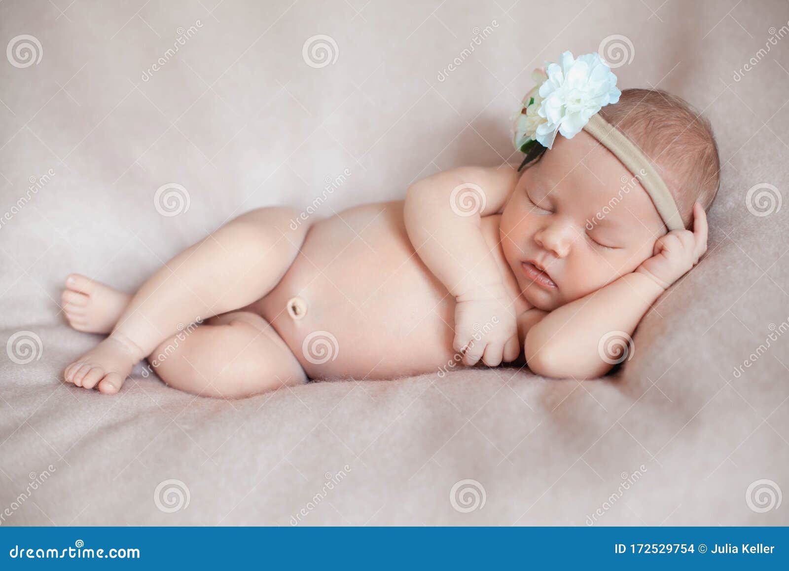 Portrait Of Beautiful Ten Days Old Newborn Baby Girl Wearing Flower Headband Stock Photo Image Of Flower Baby Portrait Of Beautiful Ten Days Old Newborn Baby Girl Wearing Flower Headband Stock Photo Image Of Flower Baby