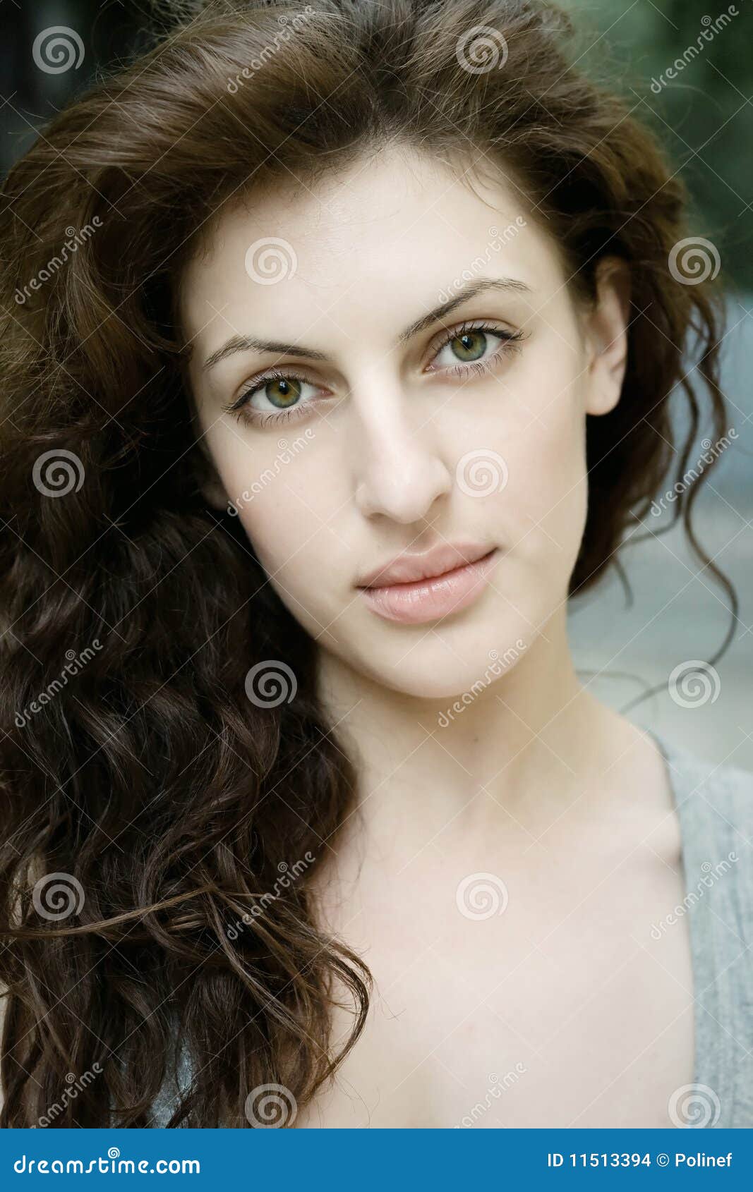 Beauty Woman Full Height with Big Lips Stock Image - Image of hair, girl:  80553473