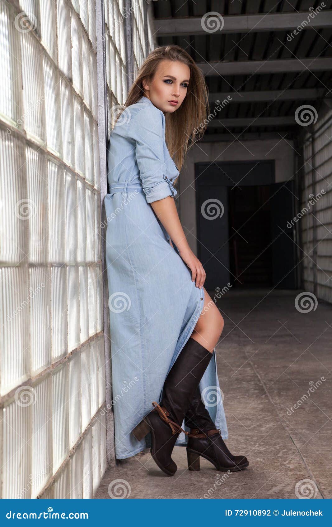 beautiful denim dresses