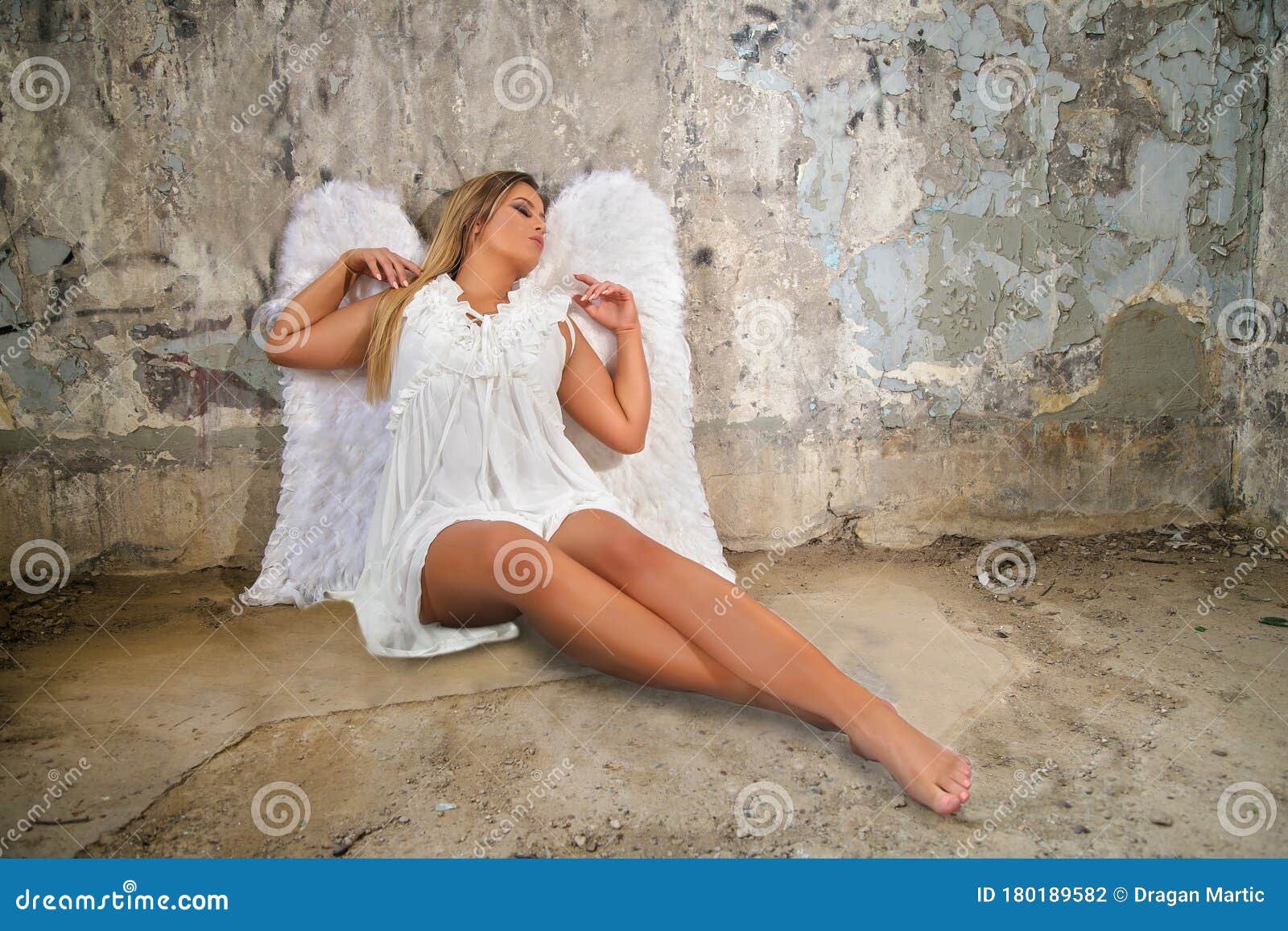 Beautiful Girl Of -Angel Royalty Free Stock Photo - Image 