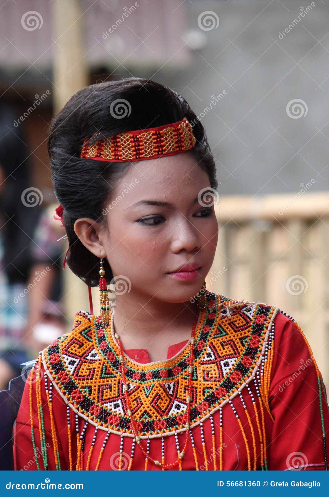 Portrait of a Beautiful Young Torajan Girl Editorial Image - Image of ...