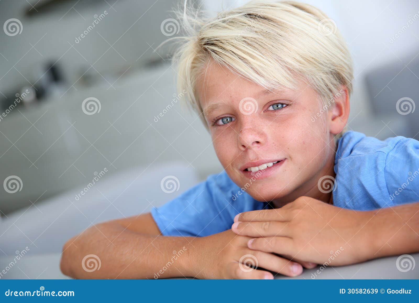 Blonde Boy with Blue Eyes - wide 7