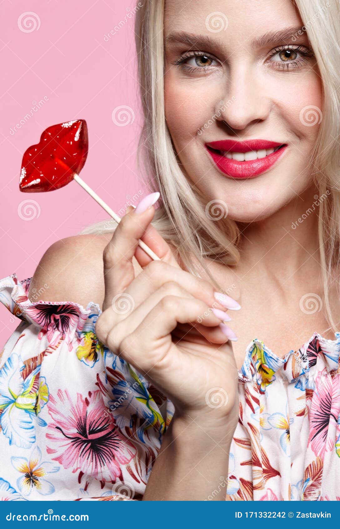 Red Lips Shape Smile Kiss Mosaic Background Stock Image 59847001