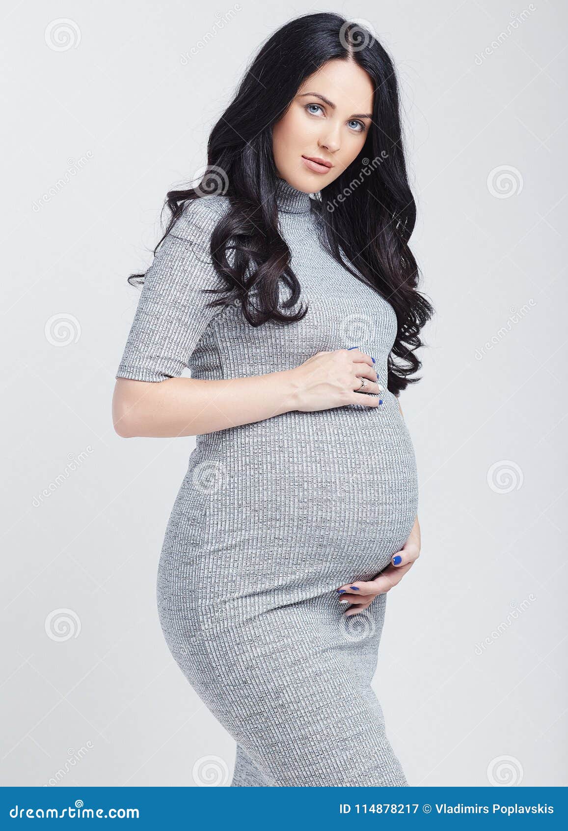 Pregnant Brunette
